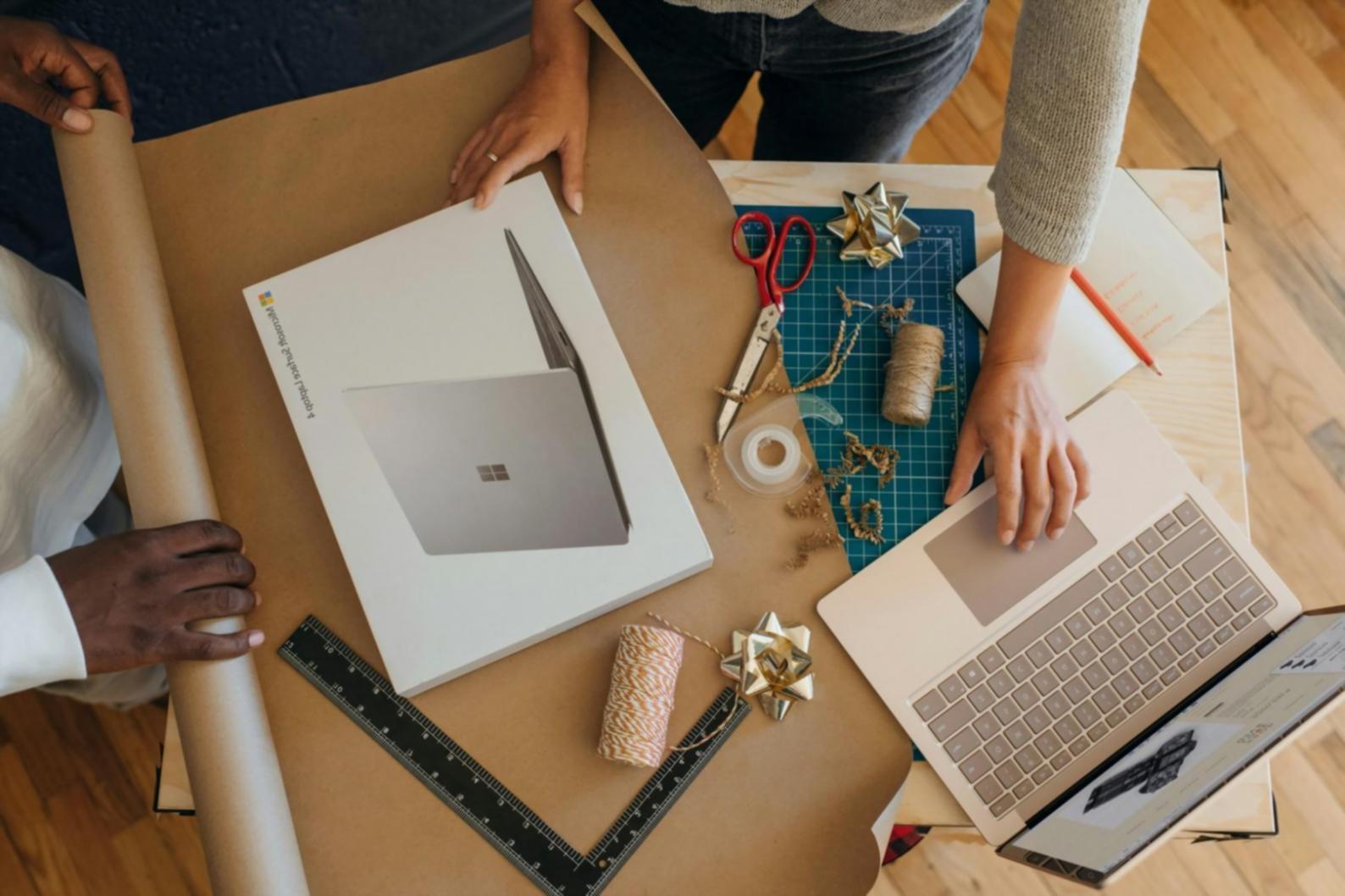 Startup entrepreneurs collaborating on fundraising strategy